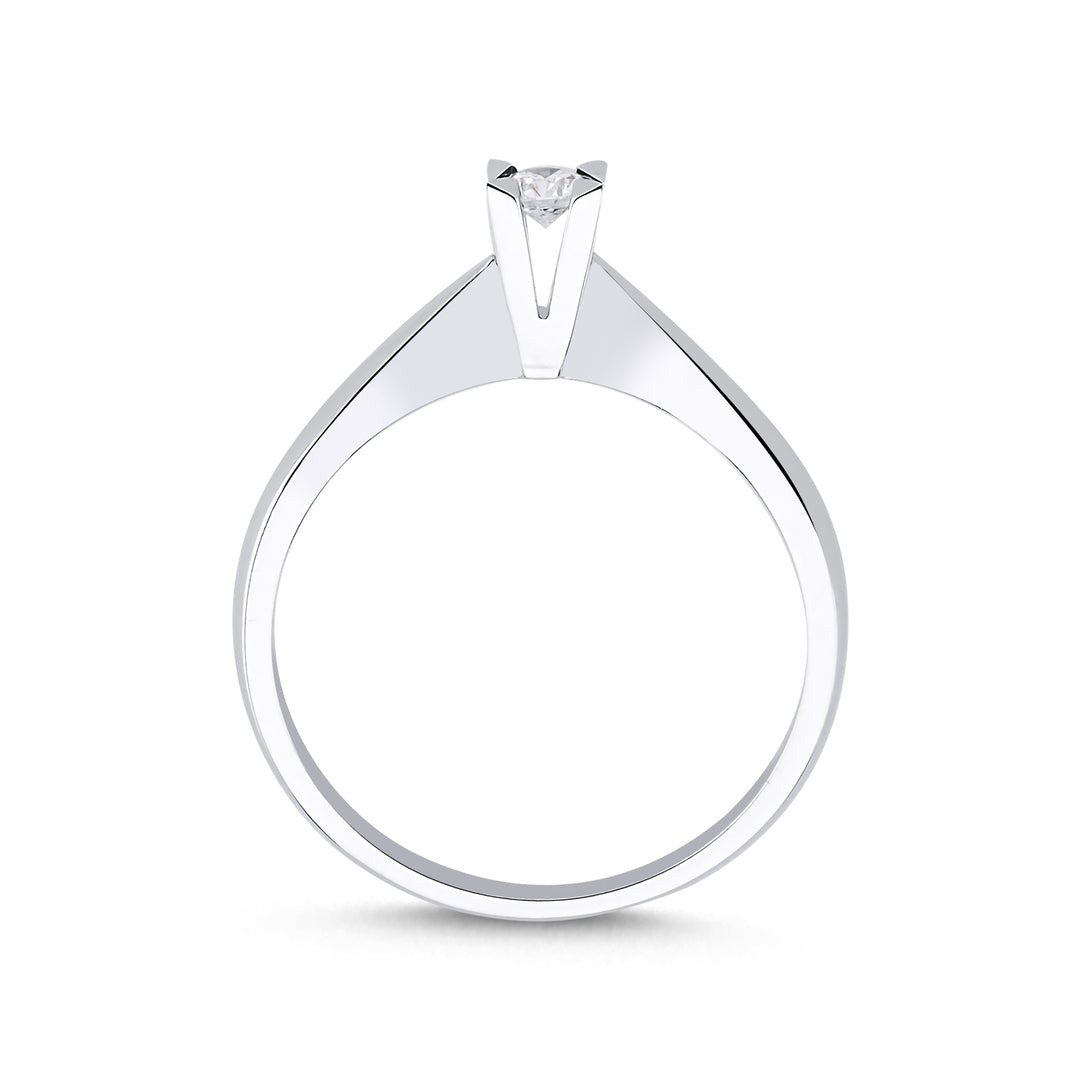 Novus Diamond 0.10 ct Luna Solitaire Lab-grown Diamond Ring 2
