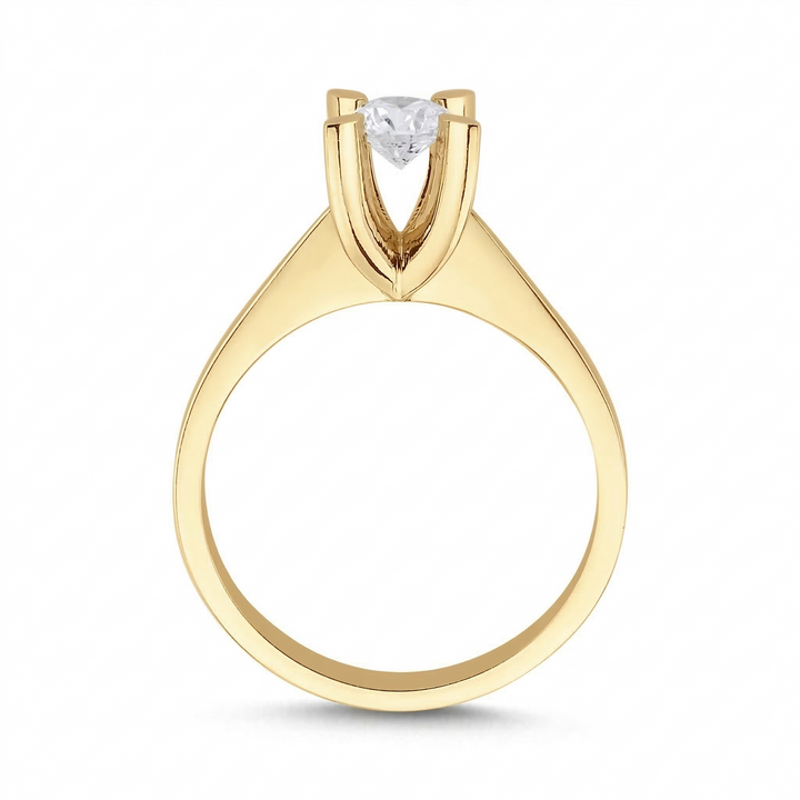 Novus Diamond 0.40 Ct. Verona Solitaire Lab-grown Diamond Ring in gold #color_gold
