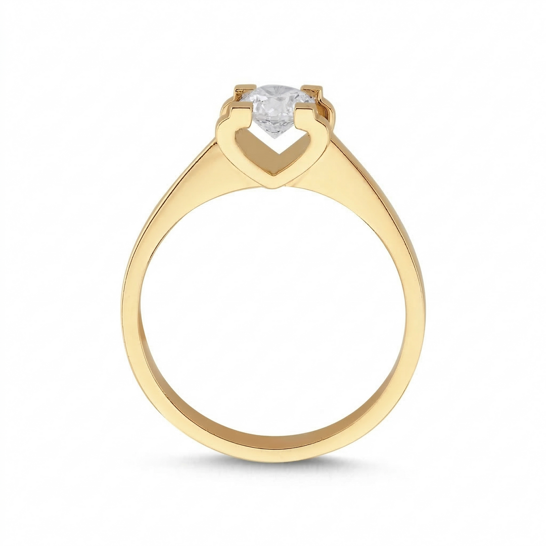 Novus Diamond 0.43 Ct. Vesta Solitaire Lab-grown Diamond Ring in gold #color_gold
