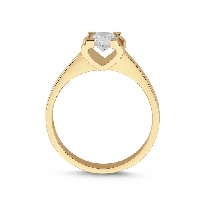 Novus Diamond 0.43 Ct. Vesta Solitaire Lab-grown Diamond Ring in gold #color_gold