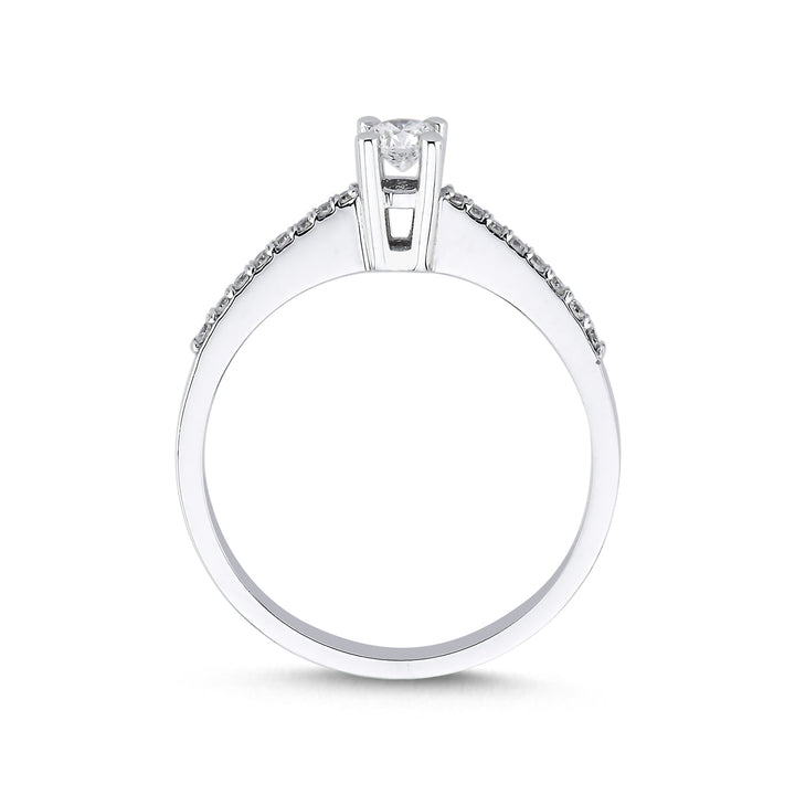 Novus Diamond 0.15 ct Luna Solitaire Lab-grown Diamond Ring 2