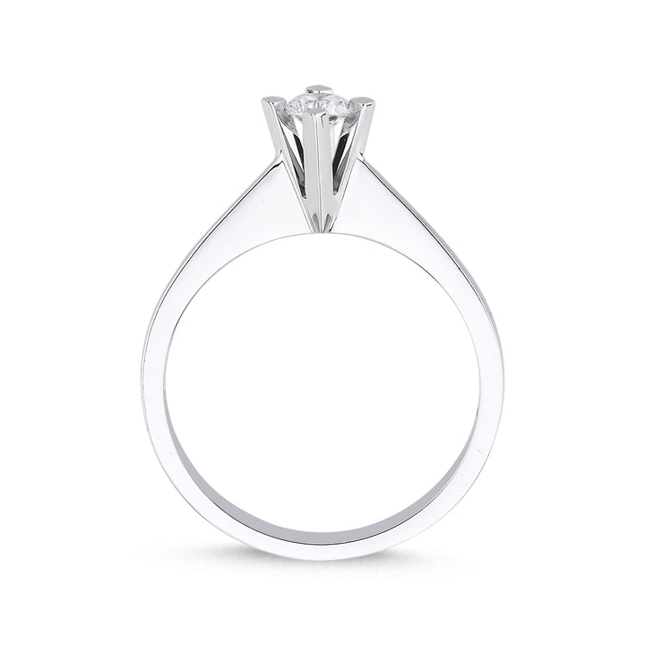 Novus Diamond 0.16 ct Globe Solitaire Lab-grown Diamond Ring 2 #color_silver