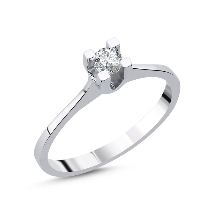 Novus Diamond 0.17 ct Celestial Solitaire Lab-grown Diamond Ring #color_white-gold