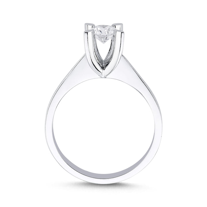 Novus Diamond 0.30 ct Verona Solitaire Lab-grown Diamond Ring 2 #color_silver