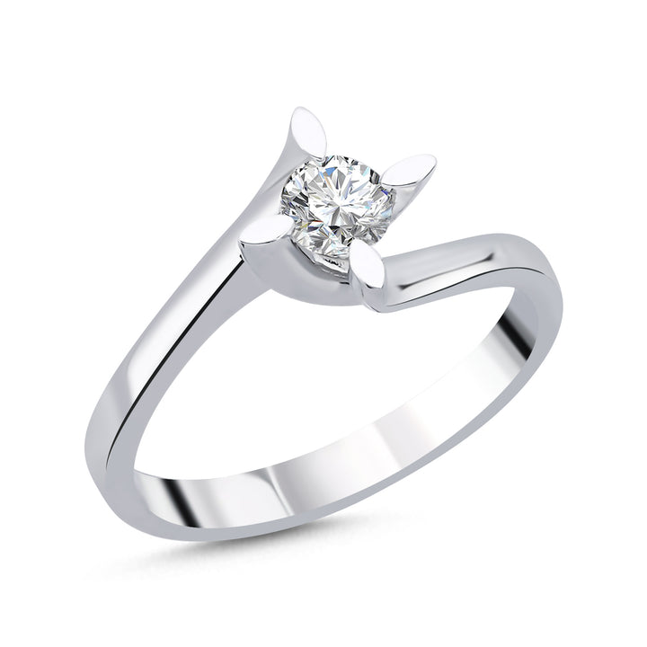 Novus Diamond 0.30 ct Zenith Solitair Lab-grown Diamond Ring #color_silver