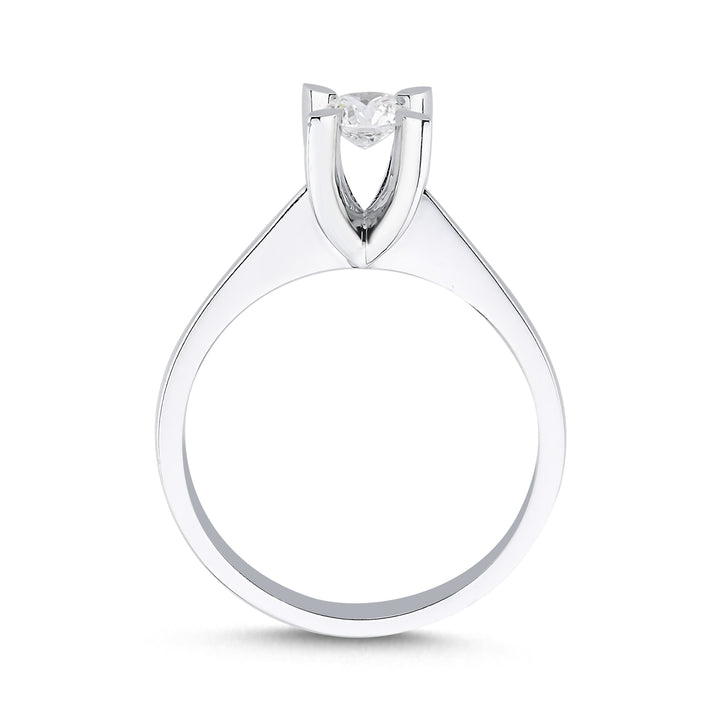 Novus Diamond 0.40 ct Verona Solitaire Lab-grown Diamond Ring 2 #color_silver