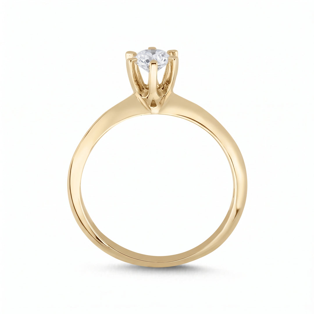 Novus Diamond 0.50 ct Circus Solitaire Lab-grown Diamond Ring in gold 2 #color_gold