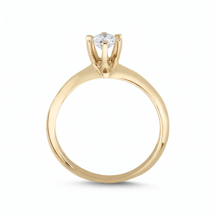 Novus Diamond 0.50 ct Circus Solitaire Lab-grown Diamond Ring in gold 2 #color_gold