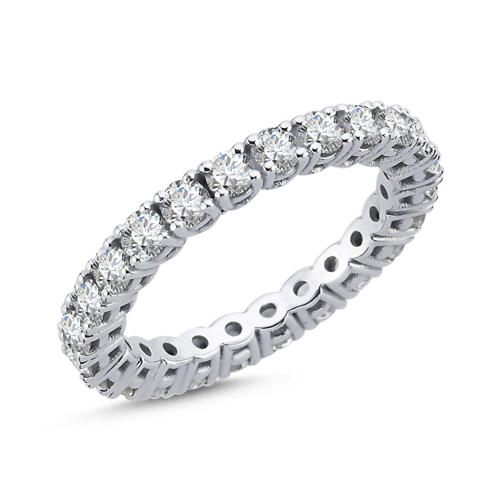 Novus Diamond 1.84 ct Aegian Eternity Ring #color_silver